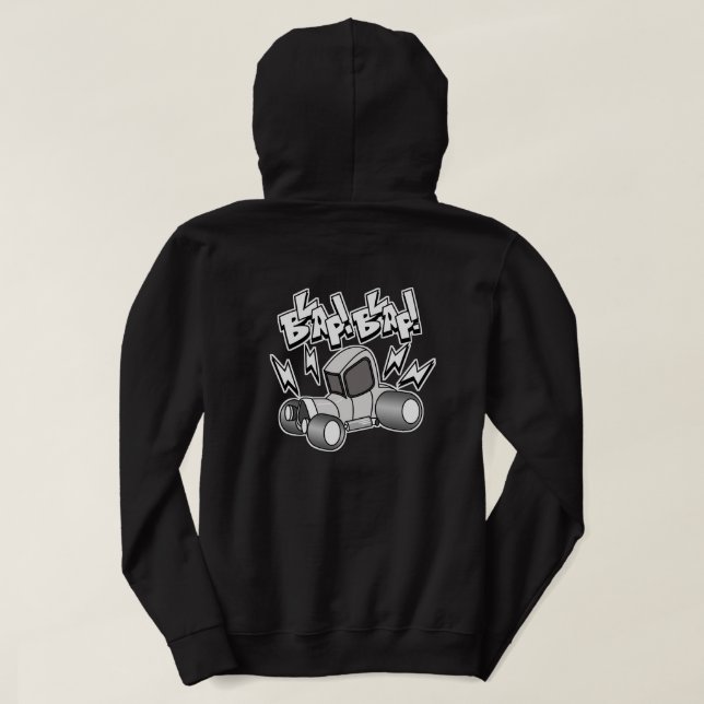 blap blap hoodie (Design Rückseite)