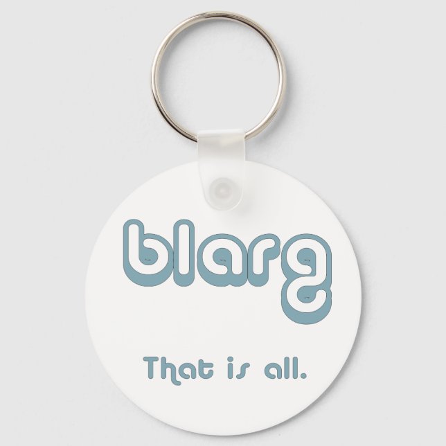 blarg. schlüsselanhänger (Vorderseite)