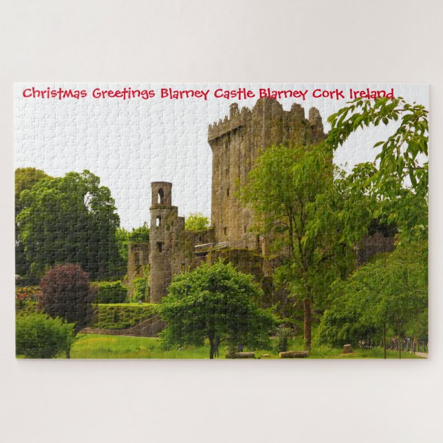 Blarney Castle Blarney Cork Irland. Jigsaw Puzzle (Horizontal)