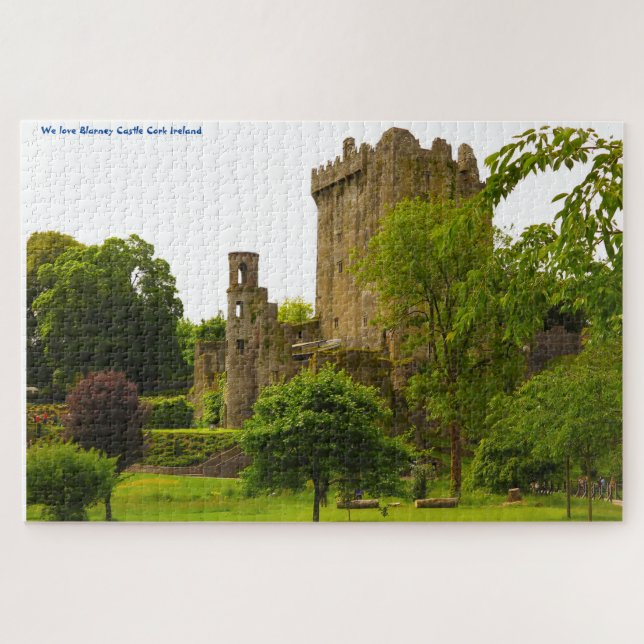 Blarney Castle Blarney Cork Irland. Jigsaw Puzzle (Horizontal)