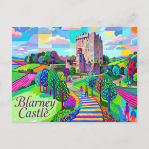 Blarney Castle Irland Postkarte