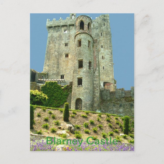 Blarney Castle Landkreis Cork Postkarte (Vorderseite)