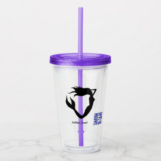 Bläschen Reisematerial Acrylic Tumbler Acryltrinkbecher