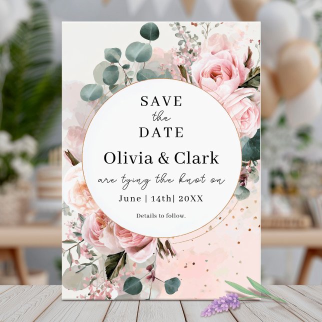 Bläschen Save the Date Einladung (Von Creator hochgeladen)