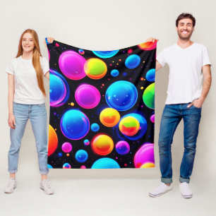 Bläschennebel Fleecedecke