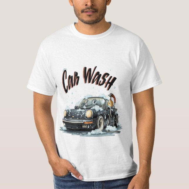 Blase Bad für Ihren Ausflug: Design des Autos T-Shirt (Vorderseite)