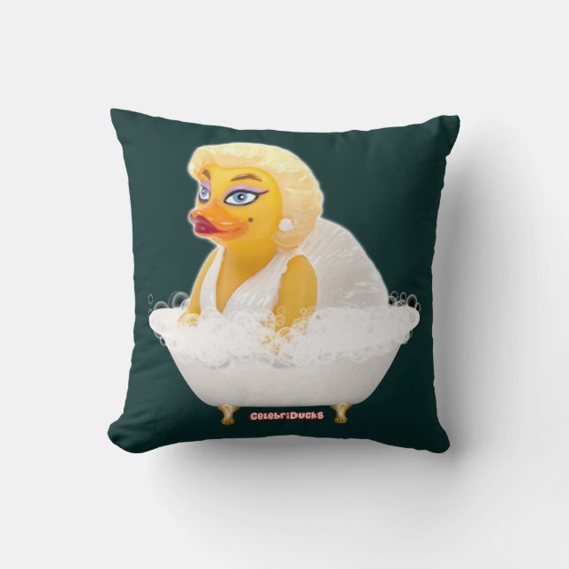 Blase Bath Rubber Duck CelebriDucks Hollywood Kissen (Vorderseite)