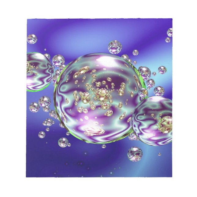 Blase Galaxy Notizblock (Vorderseite)