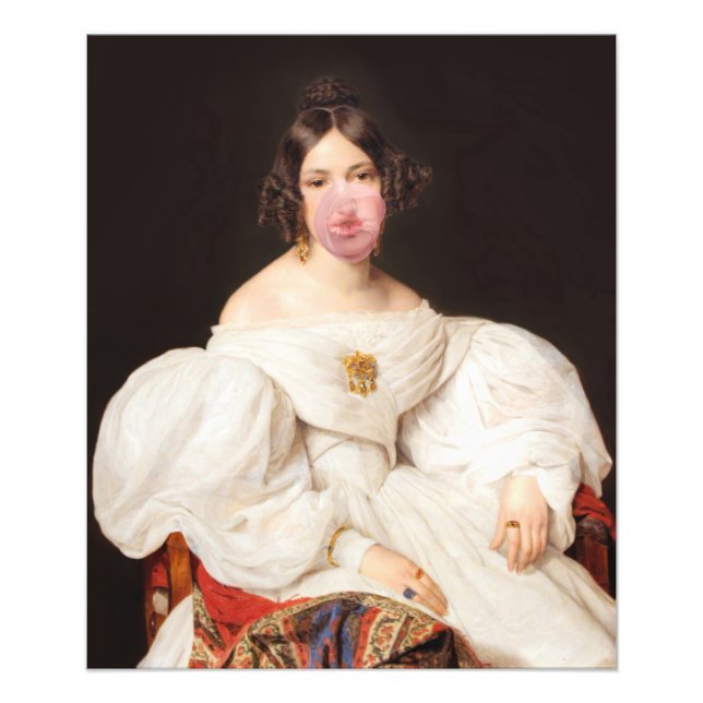 Blase Gum Diva Fotodruck (Vorne)