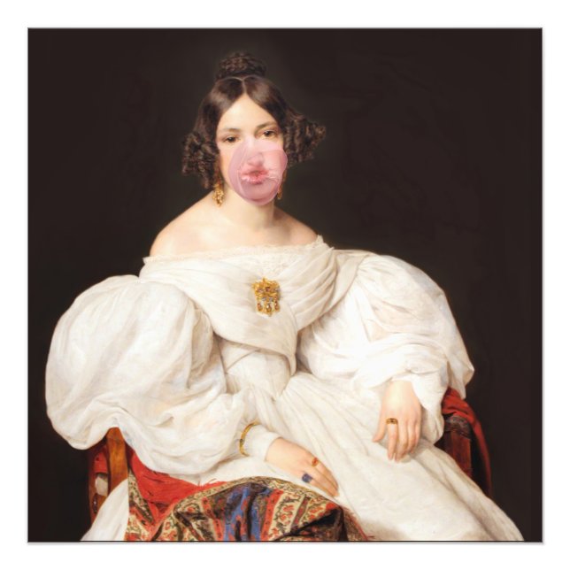 Blase Gum Diva Fotodruck (Vorne)