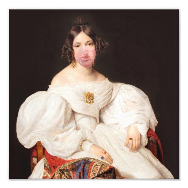 Blase Gum Diva Fotodruck (Vorne)