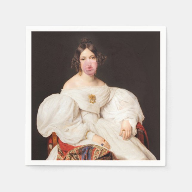 Blase Gum Diva Serviette (Vorderseite)