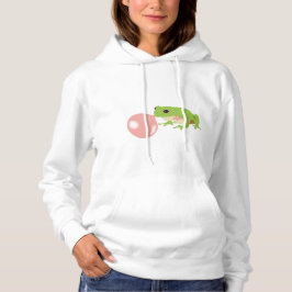 Blase Gum Frosch blasen Blase Hoodie