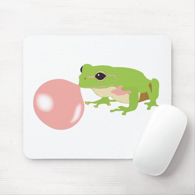 Blase Gum Frosch blasen Blase Mousepad (Mit Mouse)