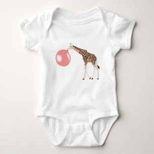 Blase Gum Giraffe Blasen Blase Baby Strampler
