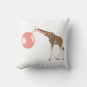 Blase Gum Giraffe Blasen Blase Kissen