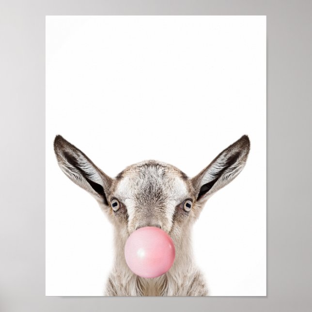 Blase Gum Goat Wall Print Poster (Vorne)