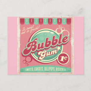 Blase Gum Postkarte