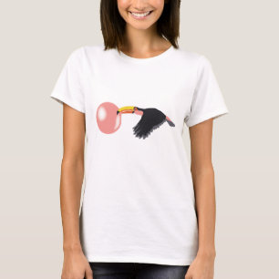 Blase Gum Toucan blasen Blase T-Shirt
