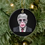 Blase Gum Trump Donald Trump 2024 Wahl für Trump Keramik Ornament<br><div class="desc">Blase Gum Trump Donald Trump 2024 Wahl für den politischen Wahltag Trumps Amerika wieder groß machen</div>
