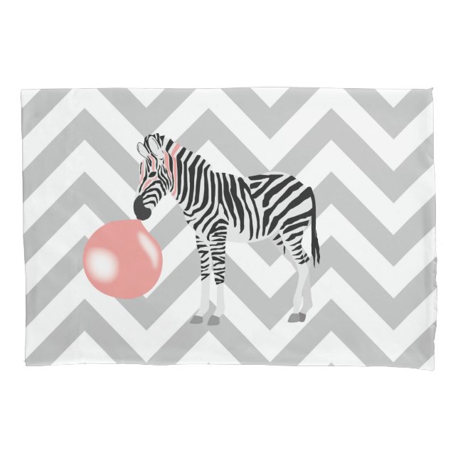 Blase Gum Zebra Blasen Blase Kissenbezug (Vorderseite)