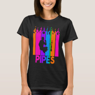 Blase Hobby und Sport Raucherpfeifen T-Shirt