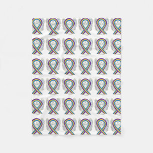 Blase Krebs Engel Bewusstsein Band weiche Blanket Fleecedecke