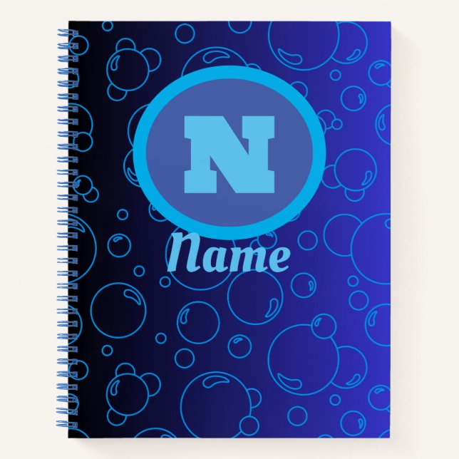 Blase-Notebook Notizbuch (Vorderseite)