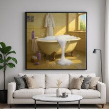 Blase Overflow - Farbstil Innenkunst