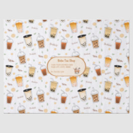 Blase Tee Business White Seidenpapier