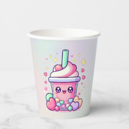 Blase Tee Geburtstagspapier Party Cup Pappbecher