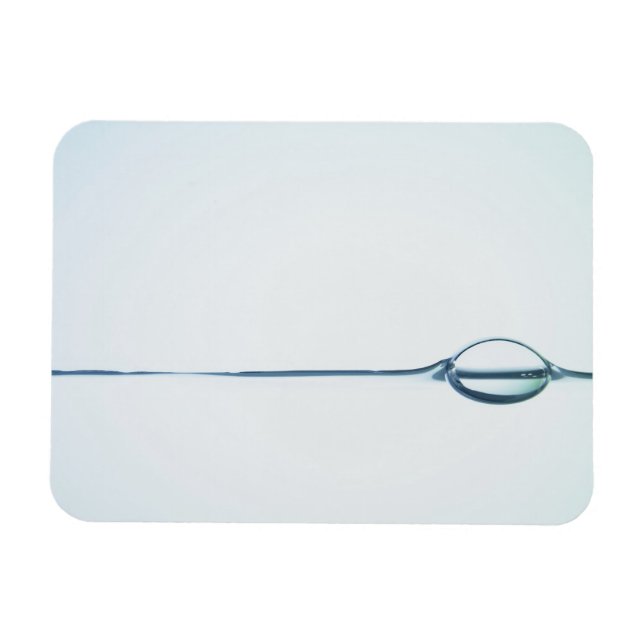 Blasen auf der Wasseroberfläche Magnet (Horizontal)