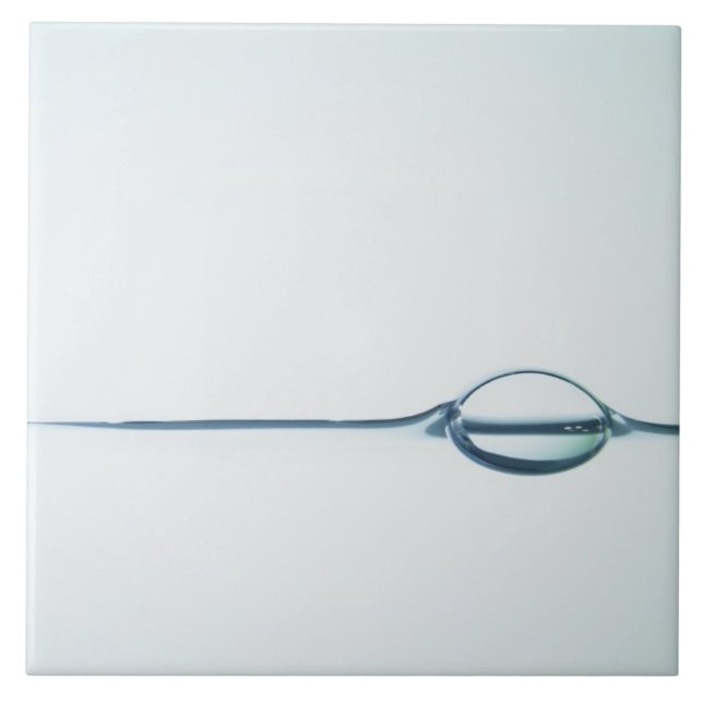 Blasen auf Wasser-Oberfläche Fliese (Vorderseite)