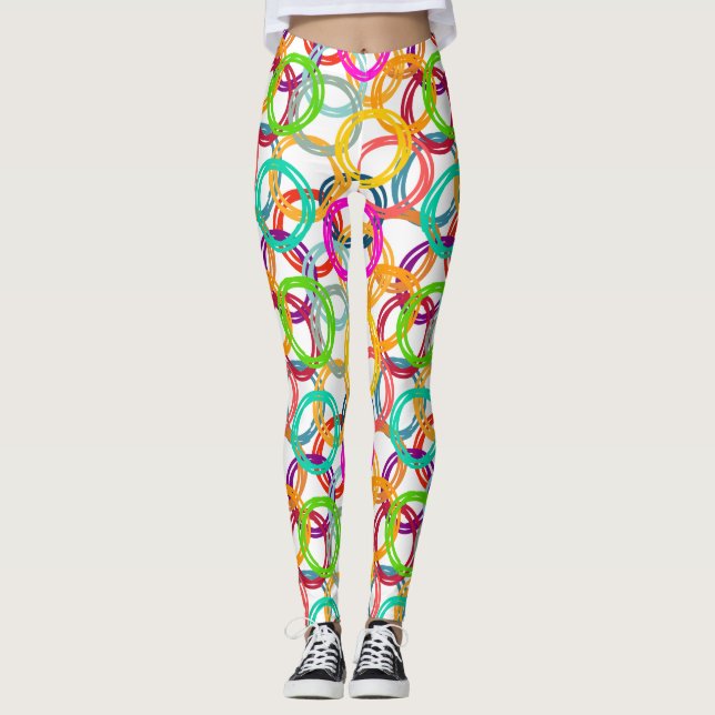 Blasen, Blasen überall Leggings (Vorderseite)