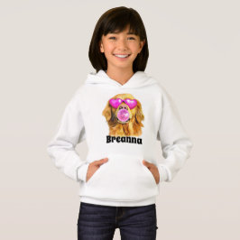 Blasen des Hundes - Name hinzufügen Hoodie