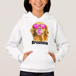 Blasen des Hundes - Name hinzufügen Hoodie