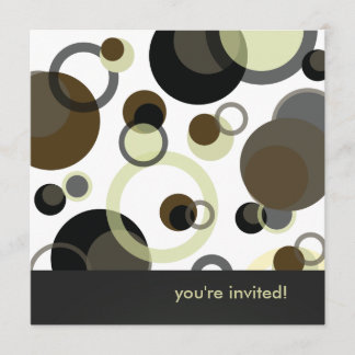 Blasen für die Geburtstagsparty Einladung