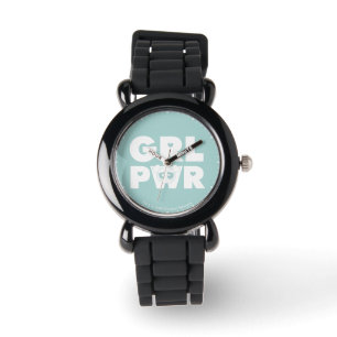 Blasen:Girl-Power Armbanduhr