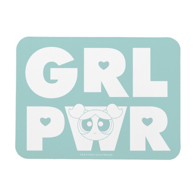 Blasen: Girl-Power Magnet (Horizontal)
