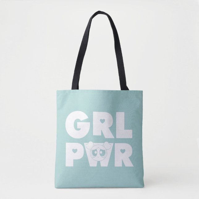 Blasen: Girl-Power Tasche (Vorderseite)