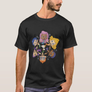 Blasen Guppies synchronisiertes Schwimmzirkportra T-Shirt