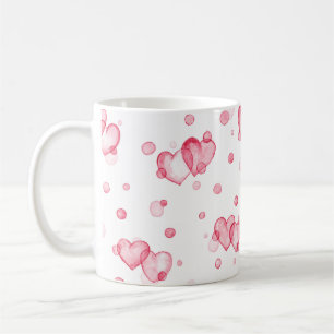 Blasen-Herzen Kaffeetasse