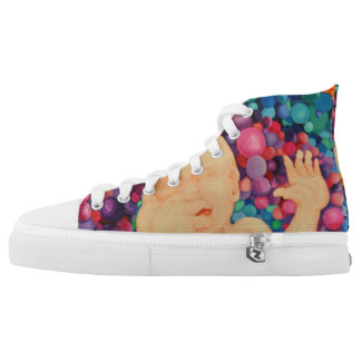 Blasen Hoch-geschnittene Sneaker