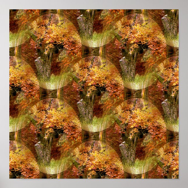 Blasen im Herbst.... Poster (Vorne)
