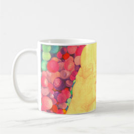 Blasen Kaffee Tasse extra Großdruck