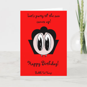 Blasen-KnirpsVamp Karte