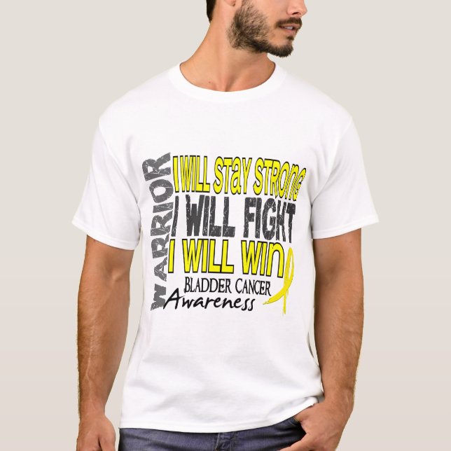 Blasen-Krebs-Krieger T-Shirt (Vorderseite)