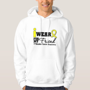 Blasen-Krebs trage ich gelbes Band für meinen Hoodie