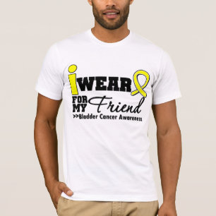 Blasen-Krebs trage ich gelbes Band für meinen T-Shirt