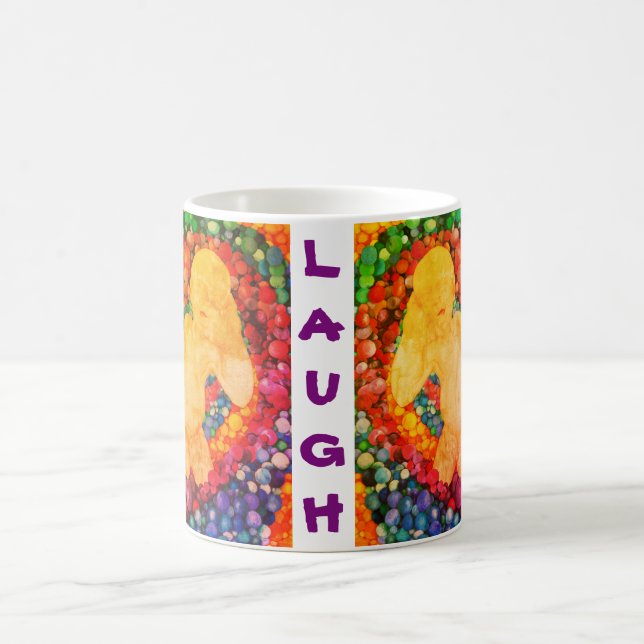 Blasen lachen Kaffee Tasse (Mittel)